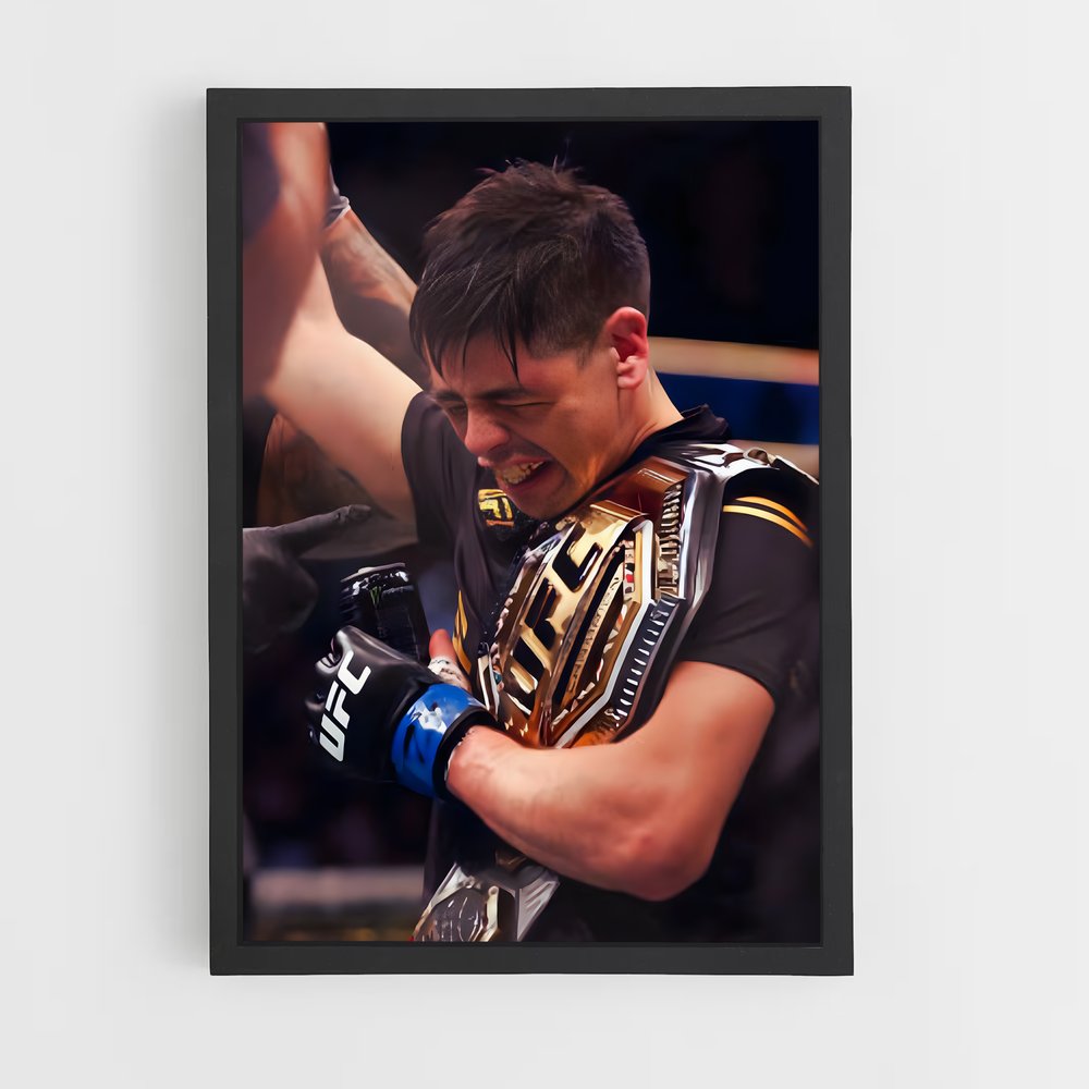 Poster Brandon moreno – affiche MMA (vue 2)